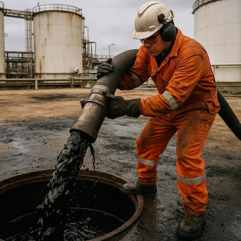 Откачка нефтепродуктов в Томске